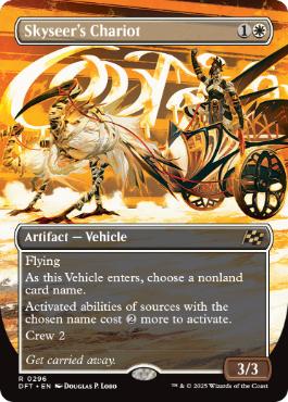 【ENG】■ボーダーレス■《空見の戦車/Skyseer's Chariot》[DFT]