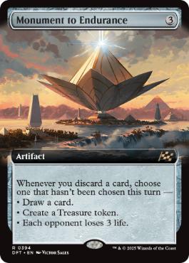 【ENG】【Foil】■拡張アート■《忍耐の記念碑/Monument to Endurance》[DFT]