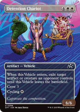 【ENG】■ボーダーレス■《拘留戦車/Detention Chariot》[DFT]