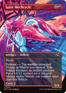 【ENG】■ボーダーレス■《クラウドスパイアの機動二輪車/Spire Mechcycle》[DFT]