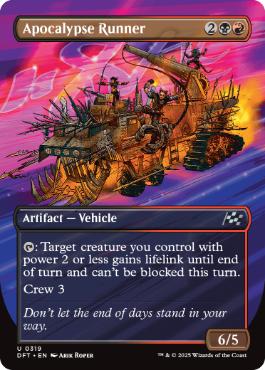 【ENG】■ボーダーレス■《黙示録の爆走車/Apocalypse Runner》[DFT]