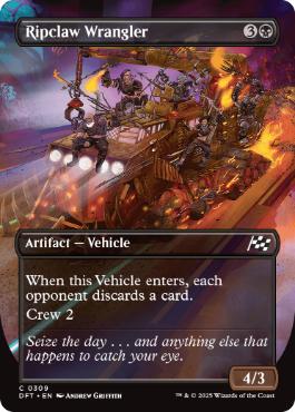 【ENG】■ボーダーレス■《裂爪の暴走車/Ripclaw Wrangler》[DFT]