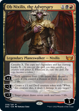 【ENG】《敵対するもの、オブ・ニクシリス/Ob Nixilis, the Adversary》[SNC]