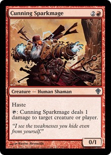 【ENG】《狡猾な火花魔道士/Cunning Sparkmage》[WWK]