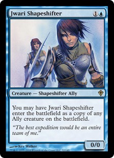 【ENG】《ジュワーの多相の戦士/Jwari Shapeshifter》[WWK]