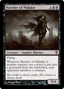 【ENG】《マラキールの解体者/Butcher of Malakir》[WWK]