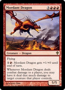 【ENG】《焼酸のドラゴン/Mordant Dragon》[WWK]
