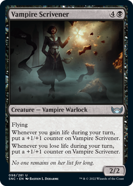 【ENG】《吸血鬼の公証人/Vampire Scrivener》[SNC]