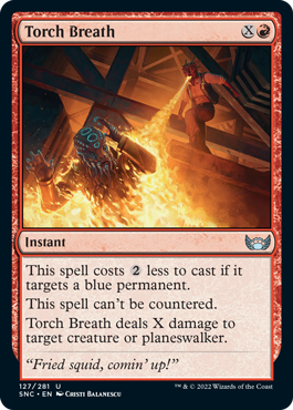 【ENG】【Foil】《松明吹き/Torch Breath》[SNC]