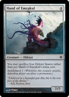 【ENG】《エムラクールの手/Hand of Emrakul》[ROE]