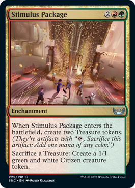 【ENG】【Foil】《給付金/Stimulus Package》[SNC]