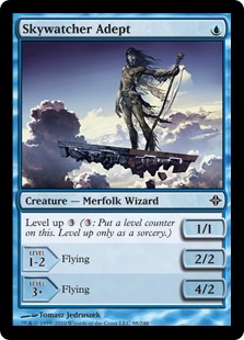 【ENG】【Foil】《空見張りの達人/Skywatcher Adept》[ROE]