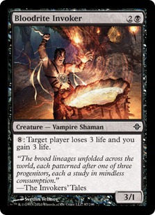 【ENG】【Foil】《血儀式の発動者/Bloodrite Invoker》[ROE]