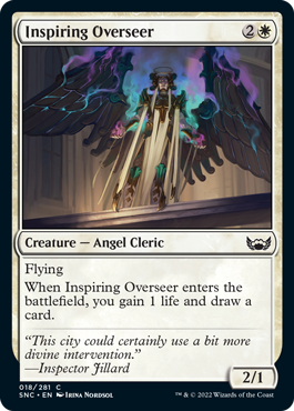 【ENG】【Foil】《鼓舞する監視者/Inspiring Overseer》[SNC]