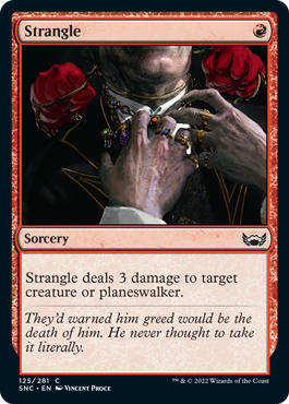 【ENG】【Foil】《絞殺/Strangle》[SNC]