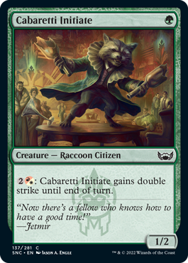 【ENG】【Foil】《舞台座一家の新入り/Cabaretti Initiate》[SNC]