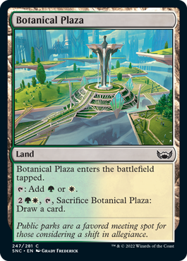 【ENG】【Foil】《植物広場/Botanical Plaza》[SNC]