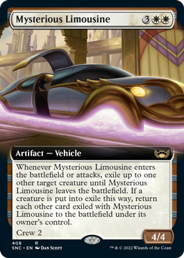 【ENG】■拡張アート■《謎めいたリムジン/Mysterious Limousine》[SNC]