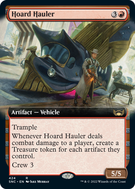 【ENG】■拡張アート■《貯めこむ運び屋/Hoard Hauler》[SNC]