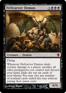 【ENG】《地獄彫りの悪魔/Hellcarver Demon》[ROE]