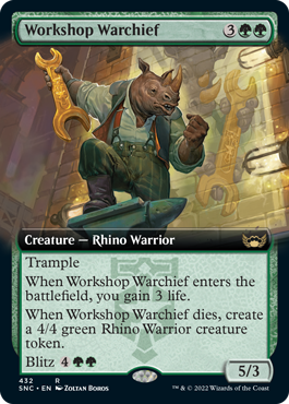 【ENG】■拡張アート■《作業場の戦長/Workshop Warchief》[SNC]