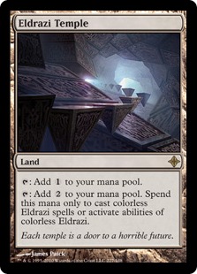 【ENG】《エルドラージの寺院/Eldrazi Temple》[ROE]