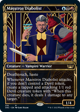 【ENG】■ショーケース■《貴顕廊一家の悪魔信者/Maestros Diabolist》[SNC]