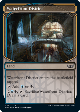【ENG】【Foil】■ショーケース■《水辺地区/Waterfront District》[SNC]