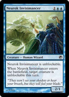 【ENG】【Foil】《ニューロックの透術士/Neurok Invisimancer》[SOM]