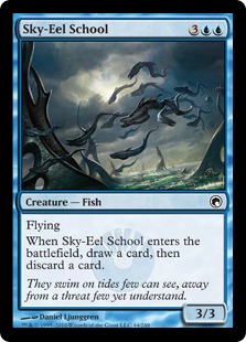 【ENG】【Foil】《空長魚の群れ/Sky-Eel School》[SOM]