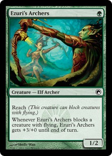 【ENG】【Foil】《エズーリの射手/Ezuri's Archers》[SOM]