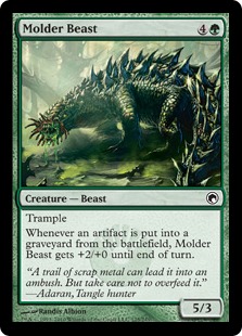 【ENG】【Foil】《腐食獣/Molder Beast》[SOM]