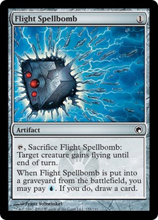 【ENG】【Foil】《飛行の呪文爆弾/Flight Spellbomb》[SOM]