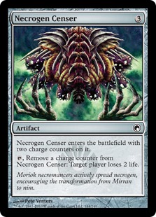 【ENG】【Foil】《屍気の香炉/Necrogen Censer》[SOM]