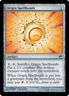 【ENG】【Foil】《起源の呪文爆弾/Origin Spellbomb》[SOM]