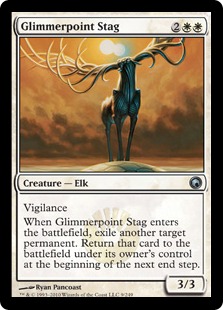 【ENG】【Foil】《微光角の鹿/Glimmerpoint Stag》[SOM]