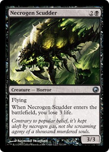 【ENG】《屍気を飛ばすもの/Necrogen Scudder》[SOM]