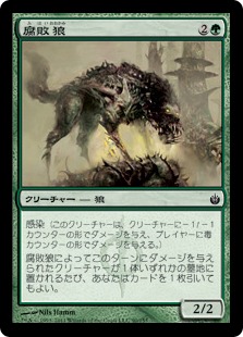 【JPN】【Foil】《腐敗狼/Rot Wolf》[MBS]