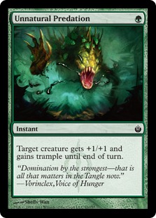 【ENG】【Foil】《不自然な捕食/Unnatural Predation》[MBS]