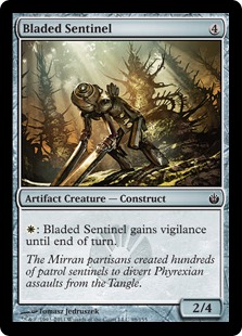 【ENG】【Foil】《刃の歩哨/Bladed Sentinel》[MBS]
