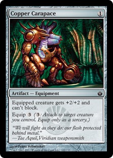 【ENG】【Foil】《銅の甲殻/Copper Carapace》[MBS]