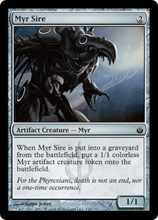 【ENG】【Foil】《マイアの種父/Myr Sire》[MBS]