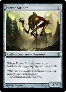 【ENG】【Foil】《貫く徘徊者/Pierce Strider》[MBS]