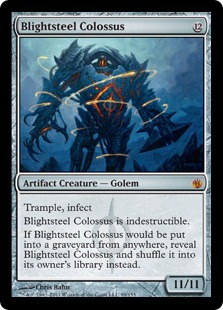 【ENG】《荒廃鋼の巨像/Blightsteel Colossus》[MBS]