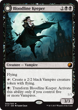 【ENG】【Foil】《血統の守り手/Bloodline Keeper》[V17]