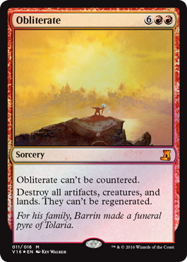 【ENG】【Foil】《抹消/Obliterate》[V16]