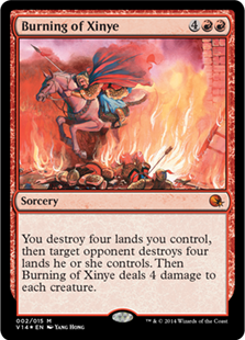 【ENG】【Foil】《新野の火計/Burning of Xinye》[V14]