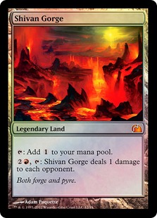 【ENG】【Foil】《シヴの地溝/Shivan Gorge》[V12]