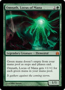 【ENG】【Foil】《マナの座、オムナス/Omnath, Locus of Mana》[V11]