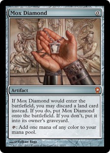 【ENG】【Foil】《モックス・ダイアモンド/Mox Diamond》[V10]